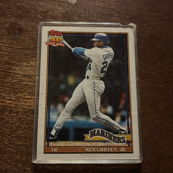 Ken Griffey Jr 1991 Topps 40 Years of Baseball # 790 Mariners Pristine Con - Picture 1 of 2